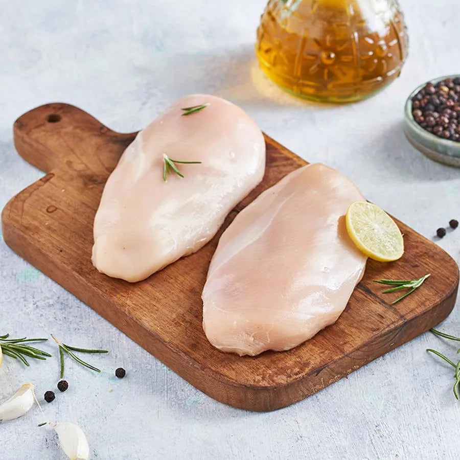 BELL & EVANS ALL NATURAL BONELESS CHICKEN BREASTS, 1 - 1.25 LB AVG TRAY PACK