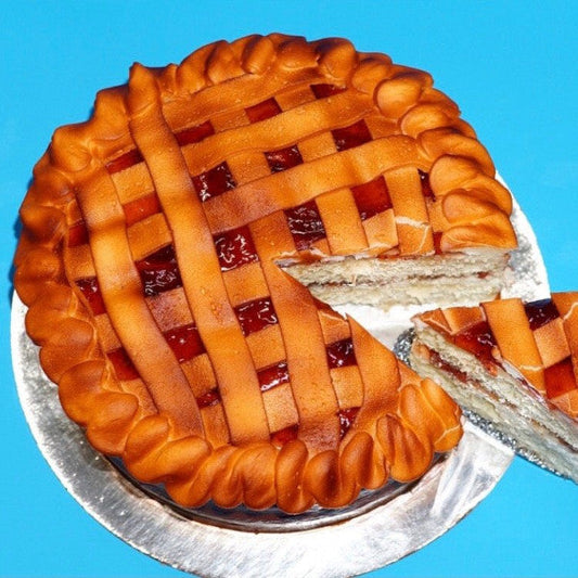 Mixed Berry Pie Cake