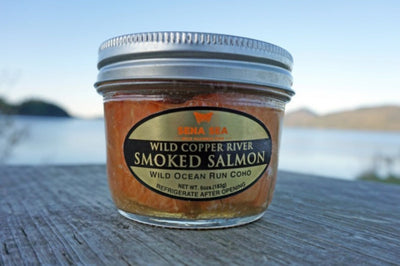 Smoked Salmon Jar, Copper River Coho