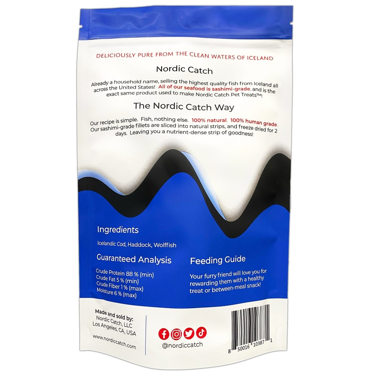 Freeze Dried White Fish Pet Treats