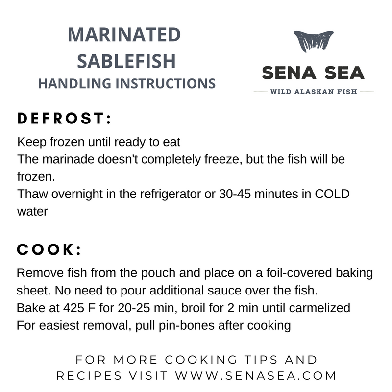 Marinated Ginger Sablefish (Black Cod)