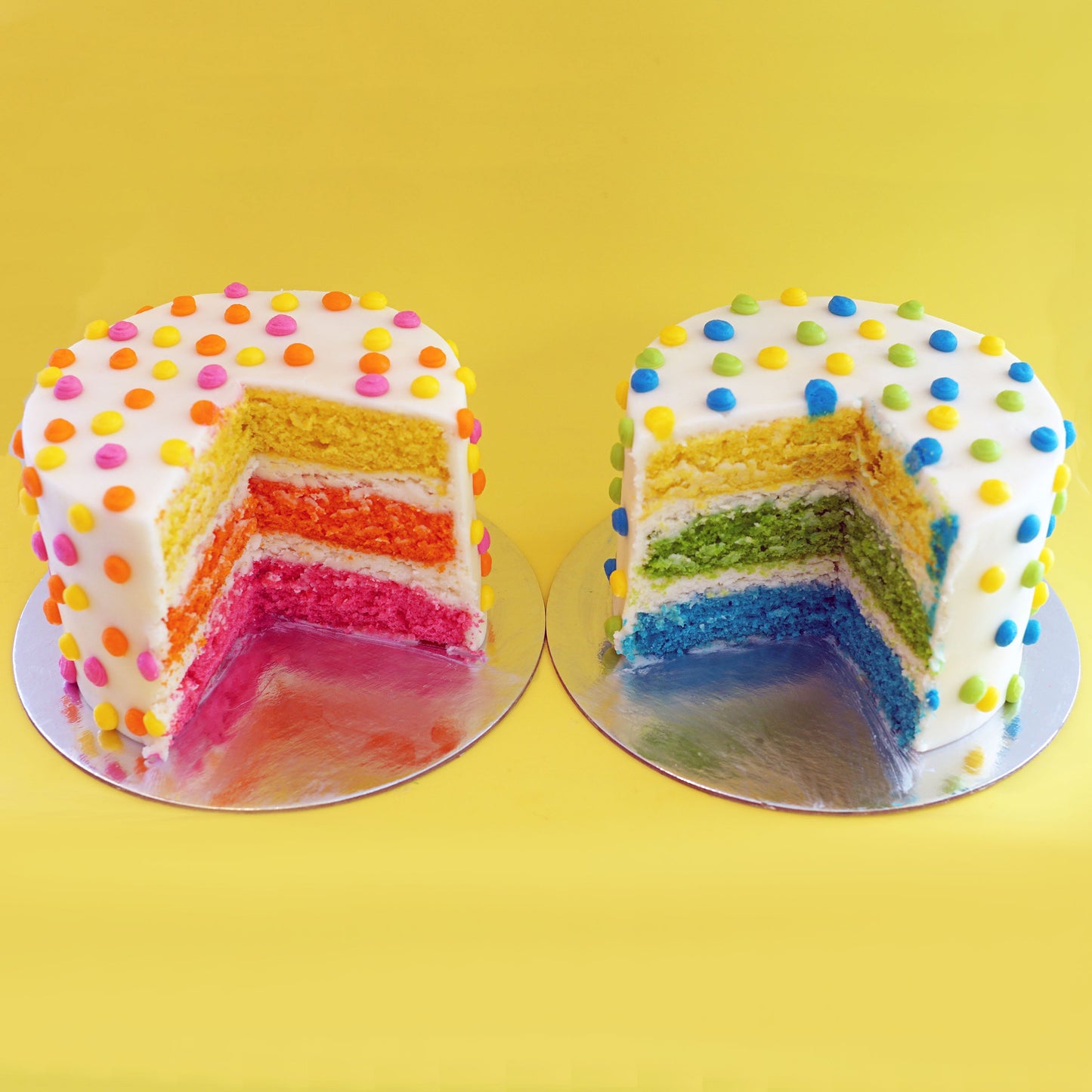 Dotted Smash Cakes