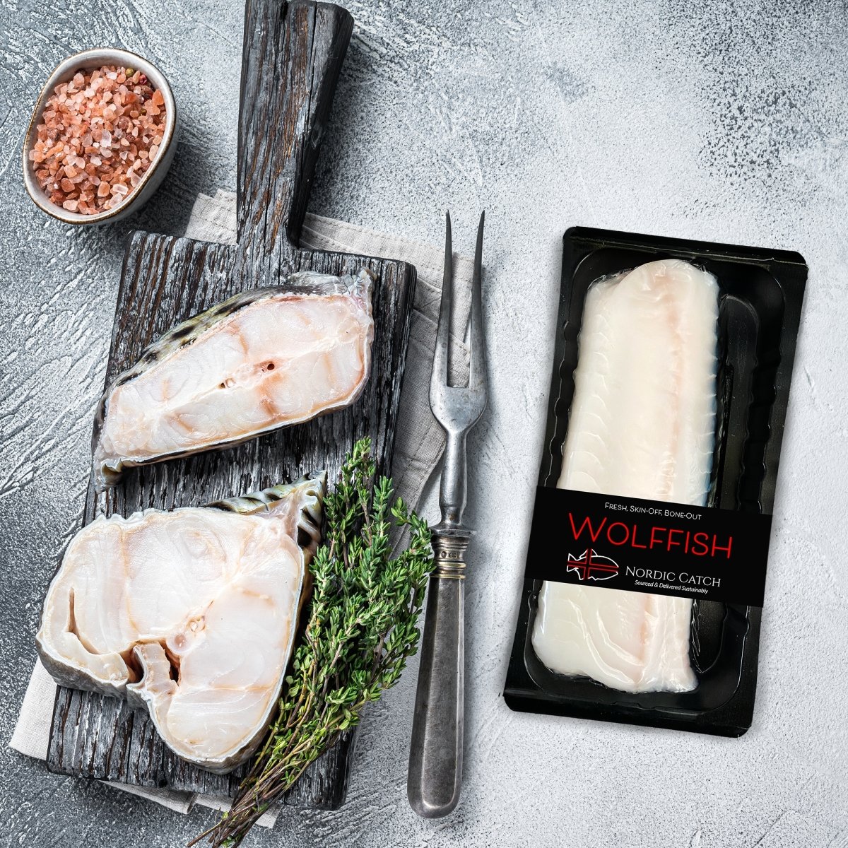 Wild Wolffish, Fresh Icelandic (2 servings)