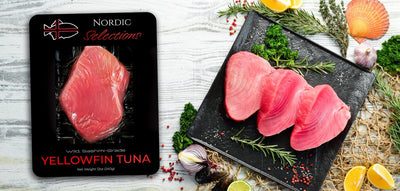 Yellowfin Tuna (Ahi) Steaks - Grade #1, Wild Caught (12oz portion)