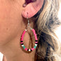 HAND-BEADED EARRINGS