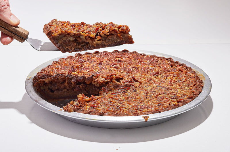 Bourbon Pecan Pie with Chocolate Crust