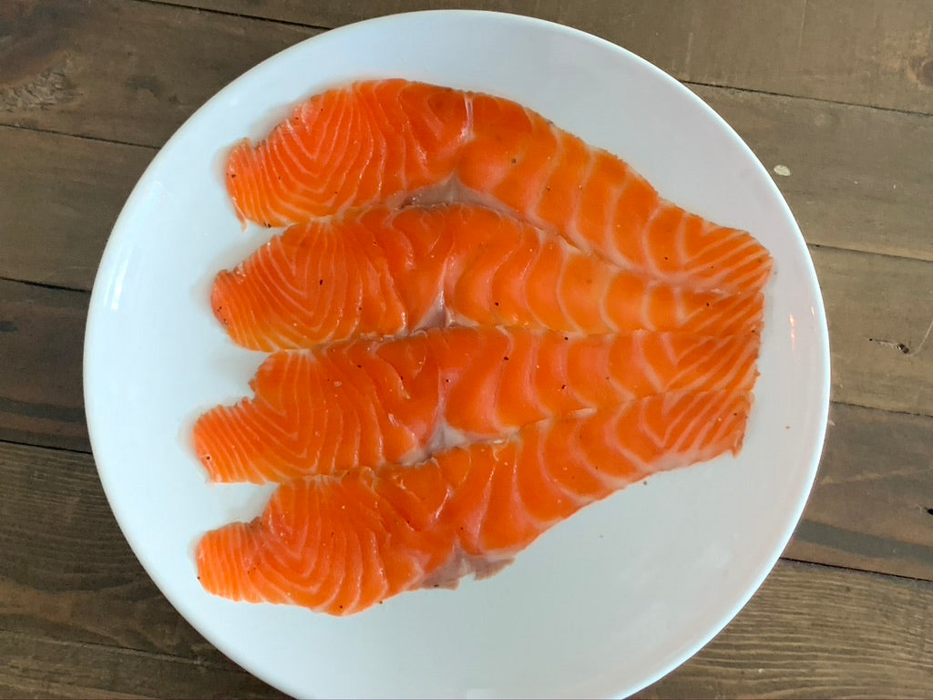 Chef Josh's Cured Faroe Island Salmon - LOX -  1/4 Pound