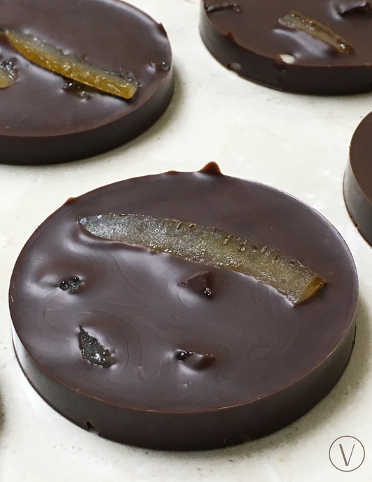 Dark Chocolate Orange Mendiant