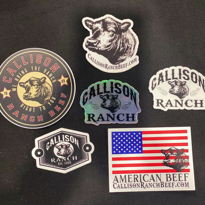 CALLISON RANCH BEEF STICKERS