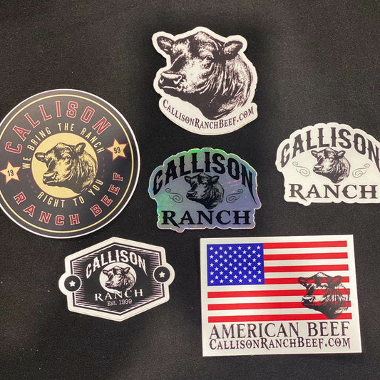 CALLISON RANCH BEEF STICKERS