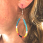 HAND-BEADED EARRINGS
