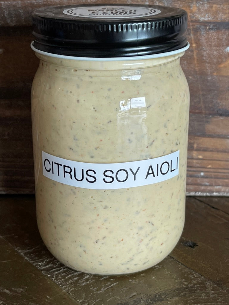 Chef Josh's Citrus Soy Aioli - 12 oz Jar