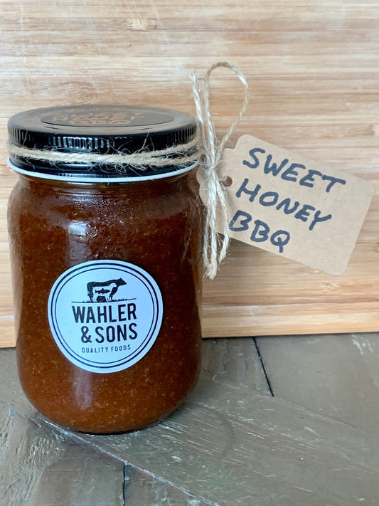Chef Josh's SWEET HONEY BBQ Sauce - 12 oz jar