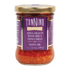 Tonnino Tuna, Spicy Thai Chili , Glass Jar, 6.7 oz