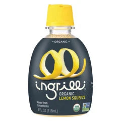 Ingrilli Organic Lemon Juice,4oz Squeeze