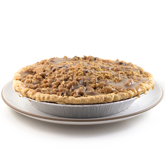 Apple Pecan Crumble With Salted Caramel - mini
