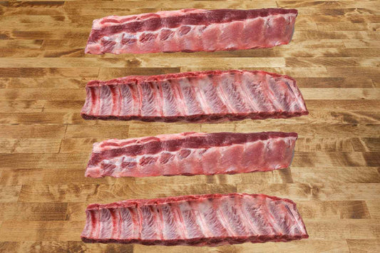 Creekstone Farm, Baby Back Ribs, 2.2 - 2.5 lbs - 1 Full Rack, All Natural