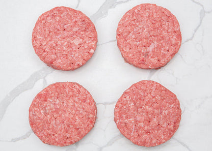 Burgers, Dry Aged, Prime, All Beef,  6 Oz, 1.5 LB Pack