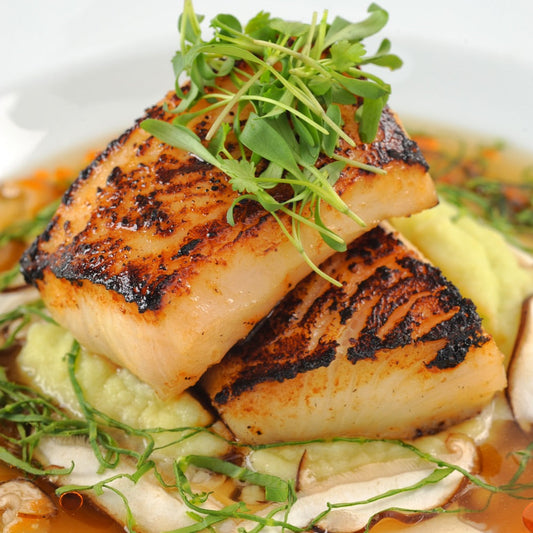 Chilean Sea Bass Asian Style