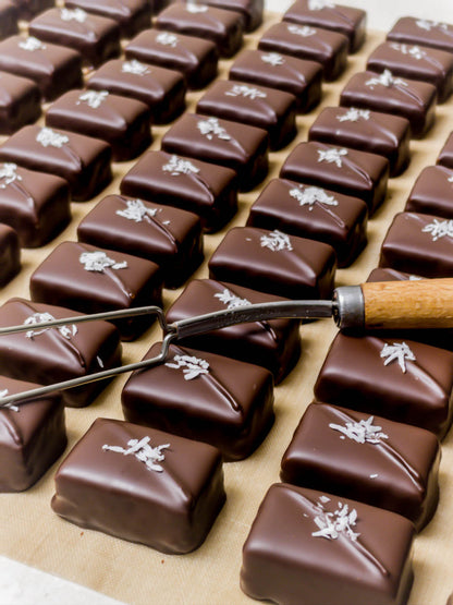 Coconut Ganache Pavés