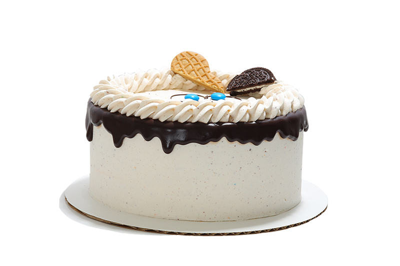 Cookie Monster Ice Cream Cake