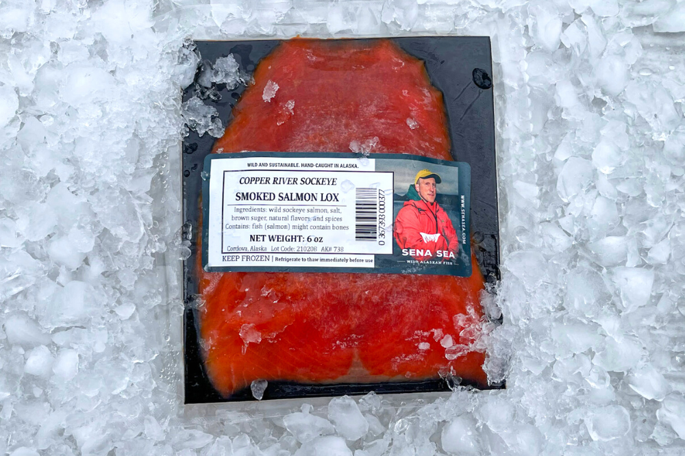 Copper River sockeye, LOX