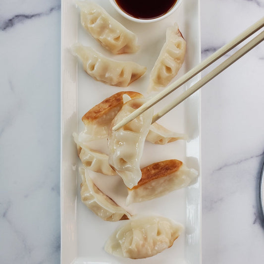 Shrimp Kimchi Togarashi Gyoza Dumplings, 1 Dozen