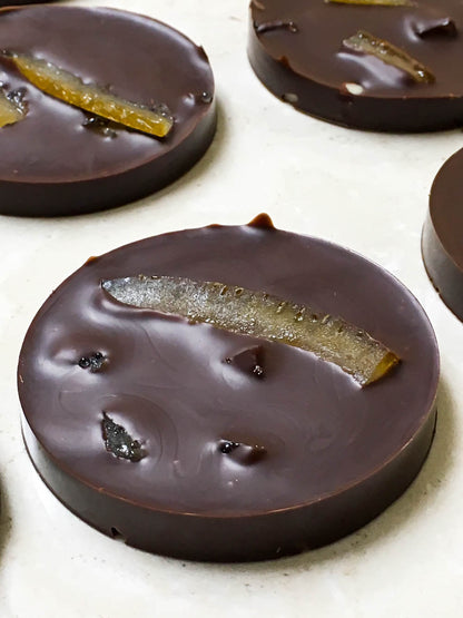 Dark Chocolate Orange Mendiant