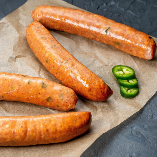 Jalapeno & White Cheddar Sausage, Duroc Pork, 13oz