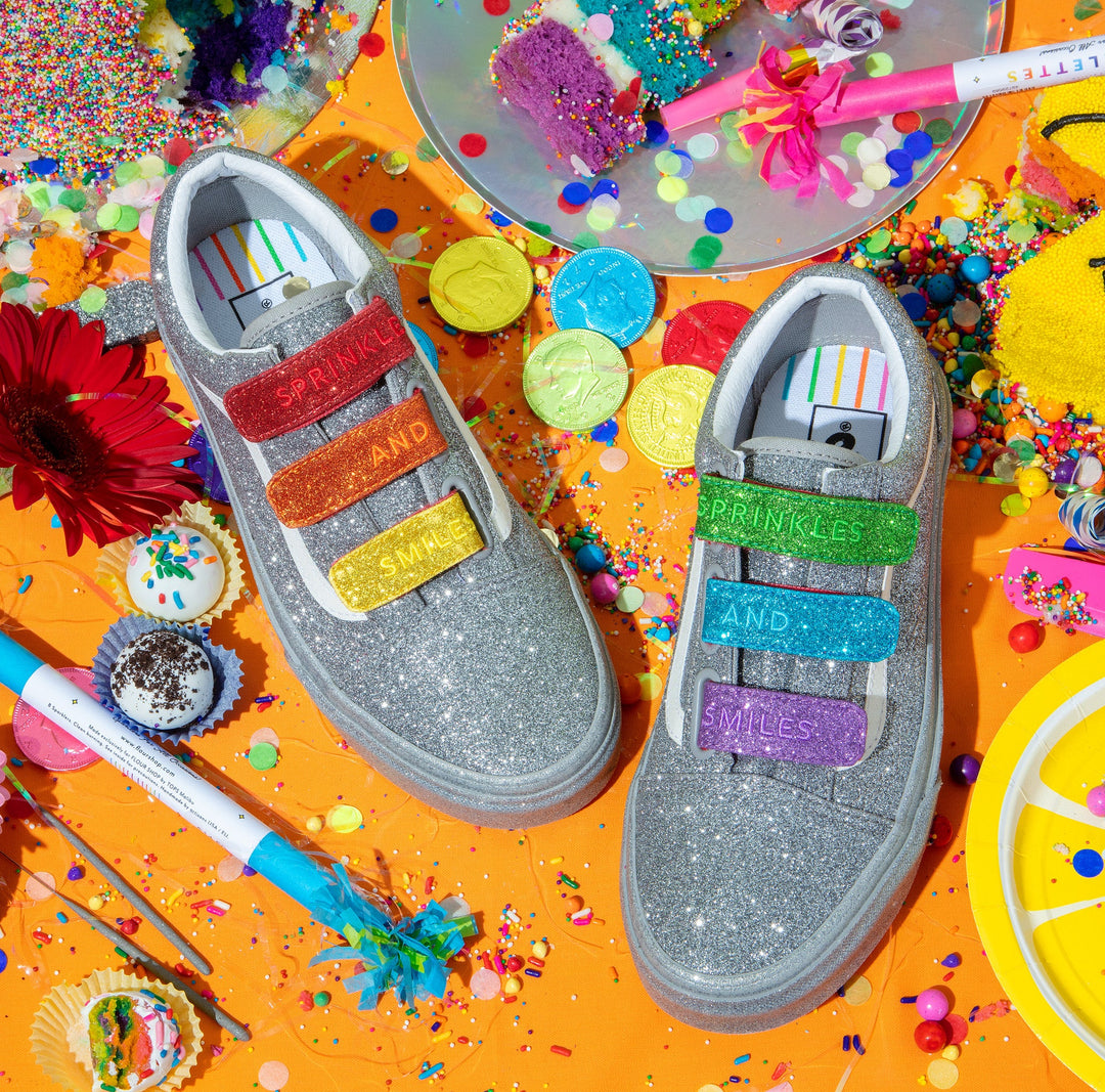 Rainbow fur vans outlet