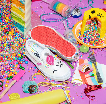 VANS X FLOUR SHOP KIDS CLASSIC SLIP-ON