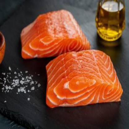 King Salmon, Whole, 7-8 LB Fish,  Sustainably Farmed, Pacific, Lions Gate Fisheries