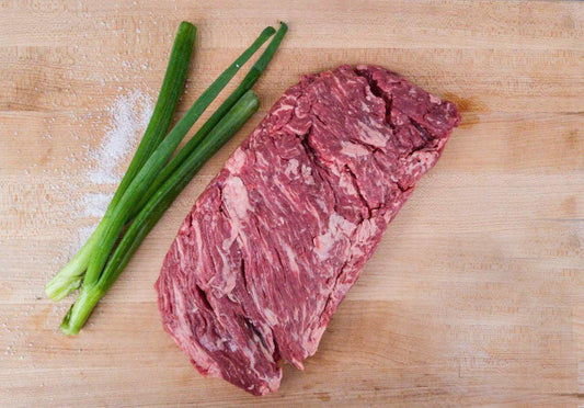 Black Angus Flat Iron Steak,2pc