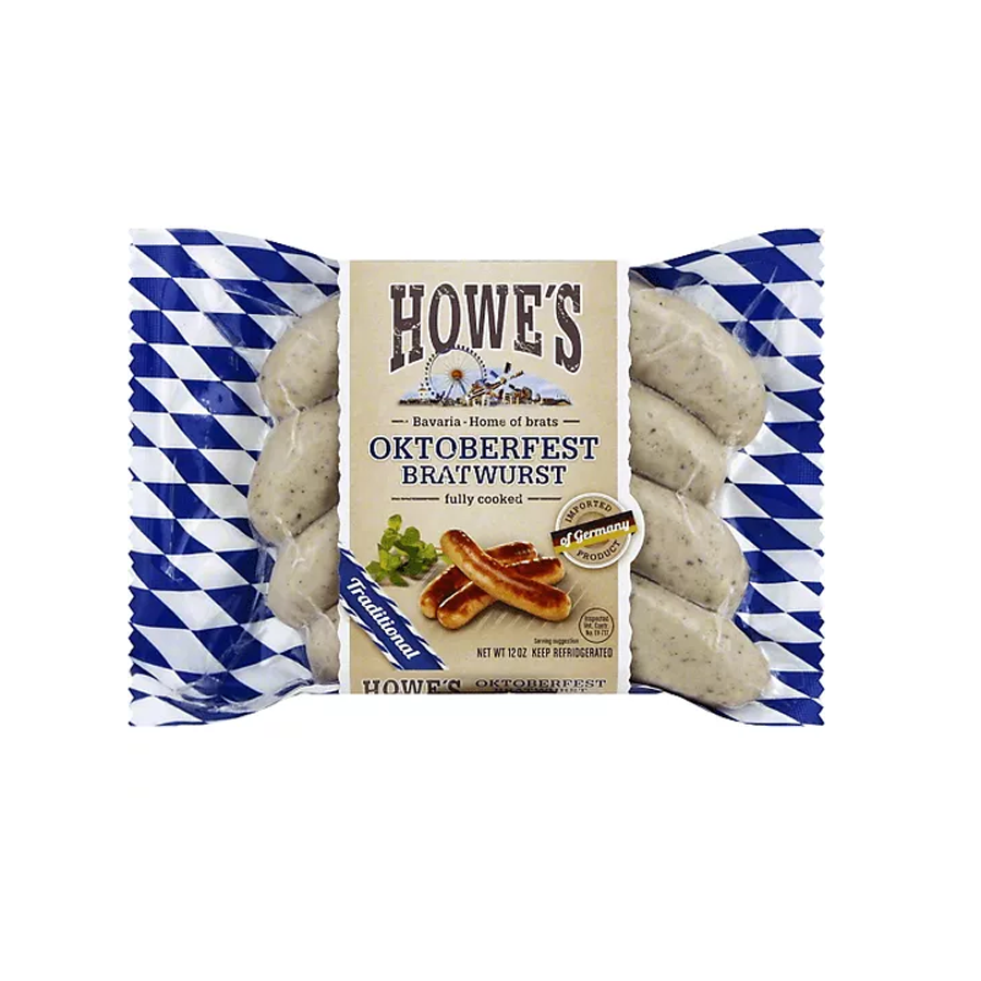 HoWe's Oktoberfest Bratwurst, 12oz