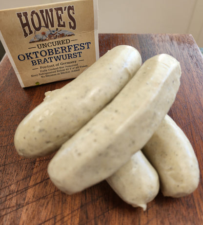 HoWe's Oktoberfest Bratwurst, 12oz