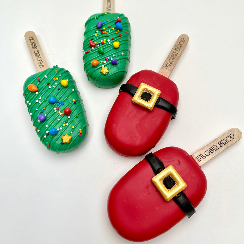 Holiday Cakesicles- Pack of 4