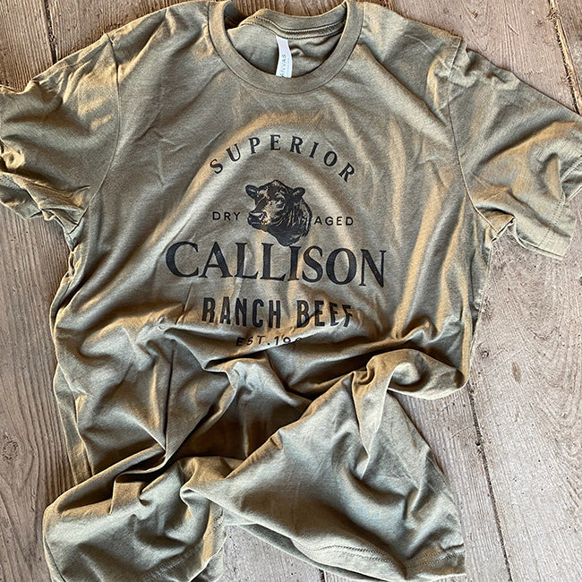 CALLISON RANCH SUPERIOR SUPER SOFT TSHIRT 6 COLOR OPTIONS