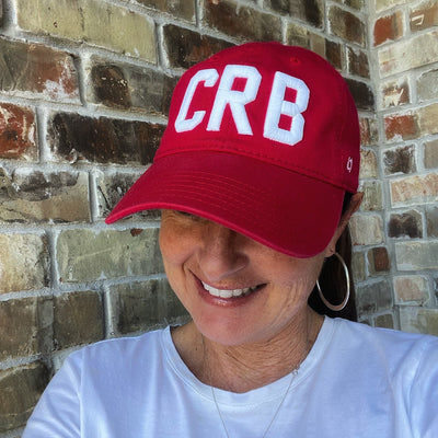 "THE NIKKI" RED CRB CAP