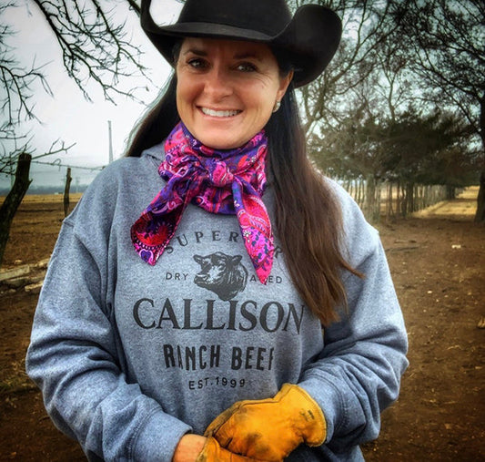 CALLISON RANCH BEEF SUPERIOR HOODIE