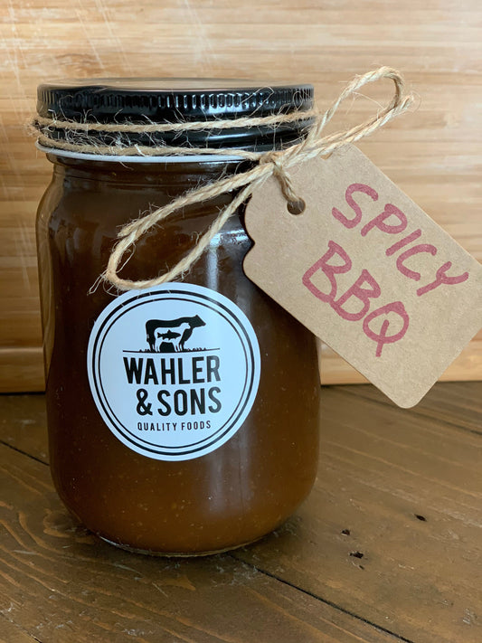 Chef Josh's Homemade SPICY BBQ Sauce - 12 oz Jar