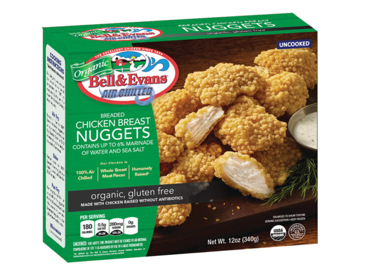 Bell & Evans Organic Breaded Chicken Nuggets, 12oz