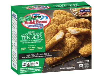 Bell & Evans Organic Breaded Chicken Tenders, 12oz