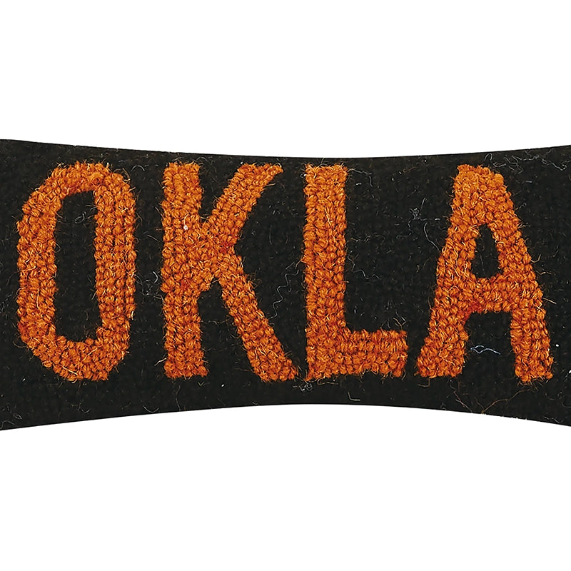 OKLAHOMA STATE PILLOW