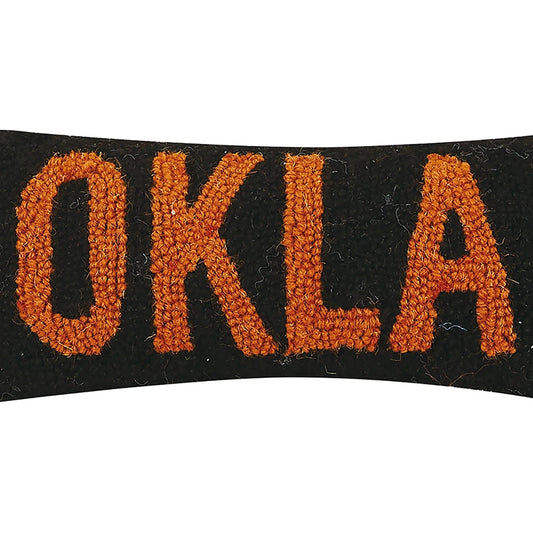 OKLAHOMA STATE PILLOW