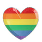 Rainbow Heart Plates (Small)