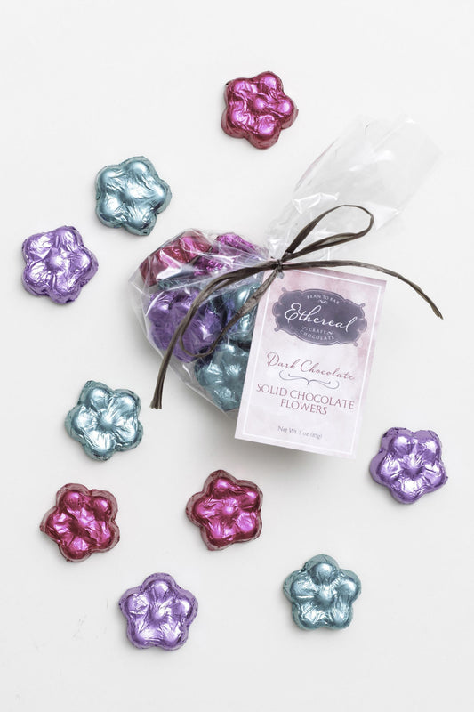 Solid Chocolate Flowers