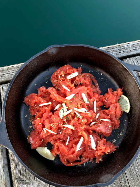 Seasonal Variety Chop (salmon & white fish)
