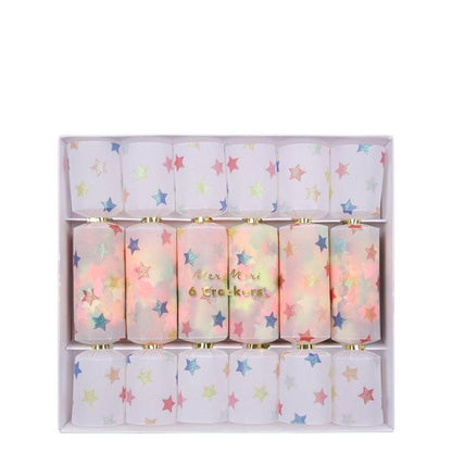 Multicolor Star Confetti Crackers