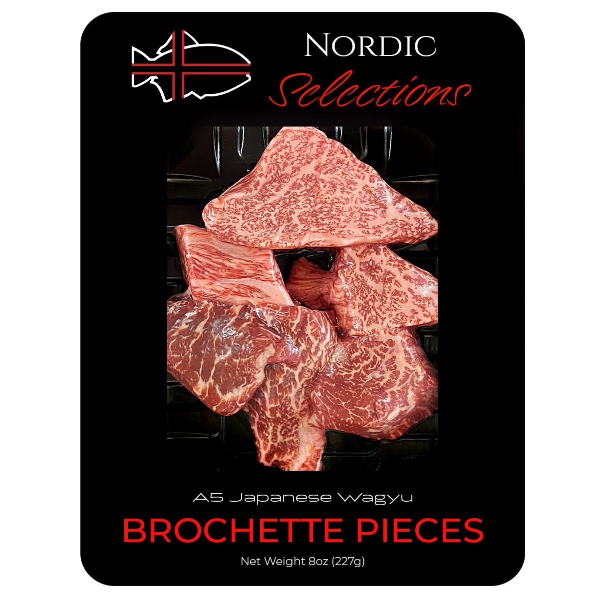 A5 Japanese Wagyu Brochette Pieces | From Filet Mignon (8oz portion)