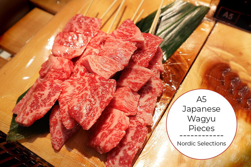 A5 Japanese Wagyu Brochette Pieces | From Filet Mignon (8oz portion)